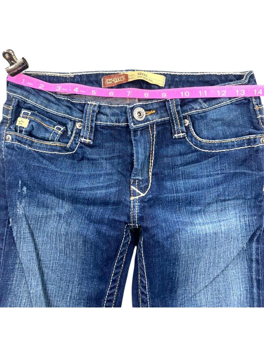 Big Star Rikki Low‎ Rise Capri Jeans - Picture 5 of 8